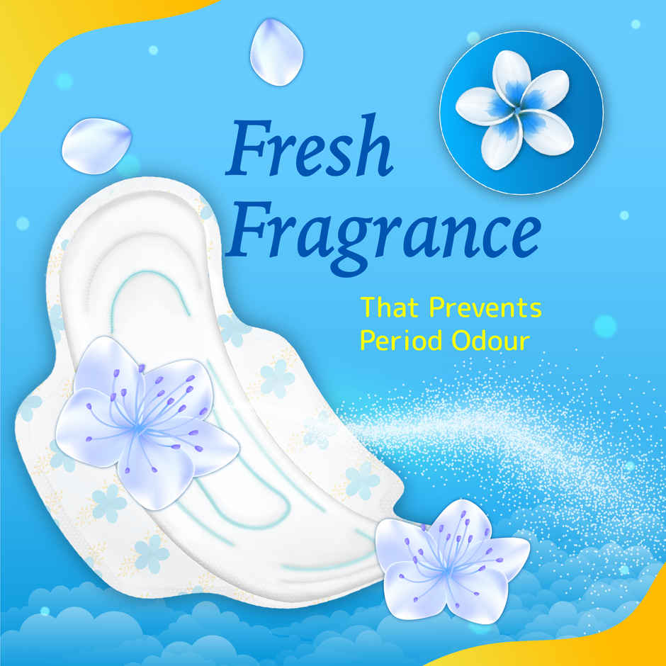 Niine Naturally Soft Regular Sanitary Pads | Regular | 18 pcs