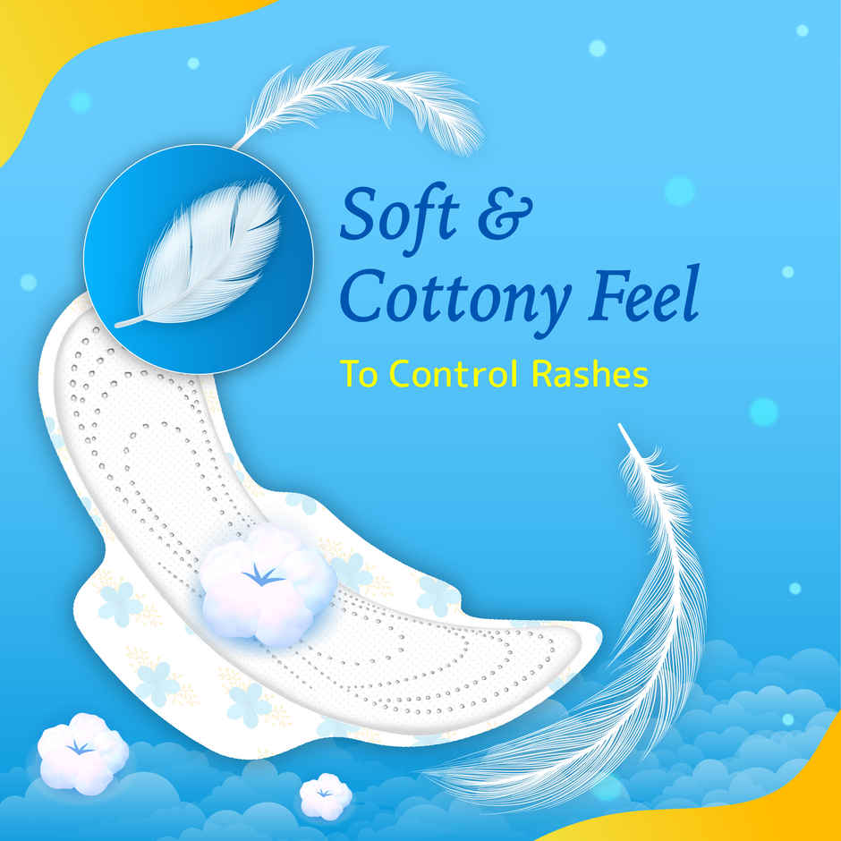 Niine Sanitary Napkins Ultra-Thin Naturally Soft - 282mm, | XL | 6 pcs