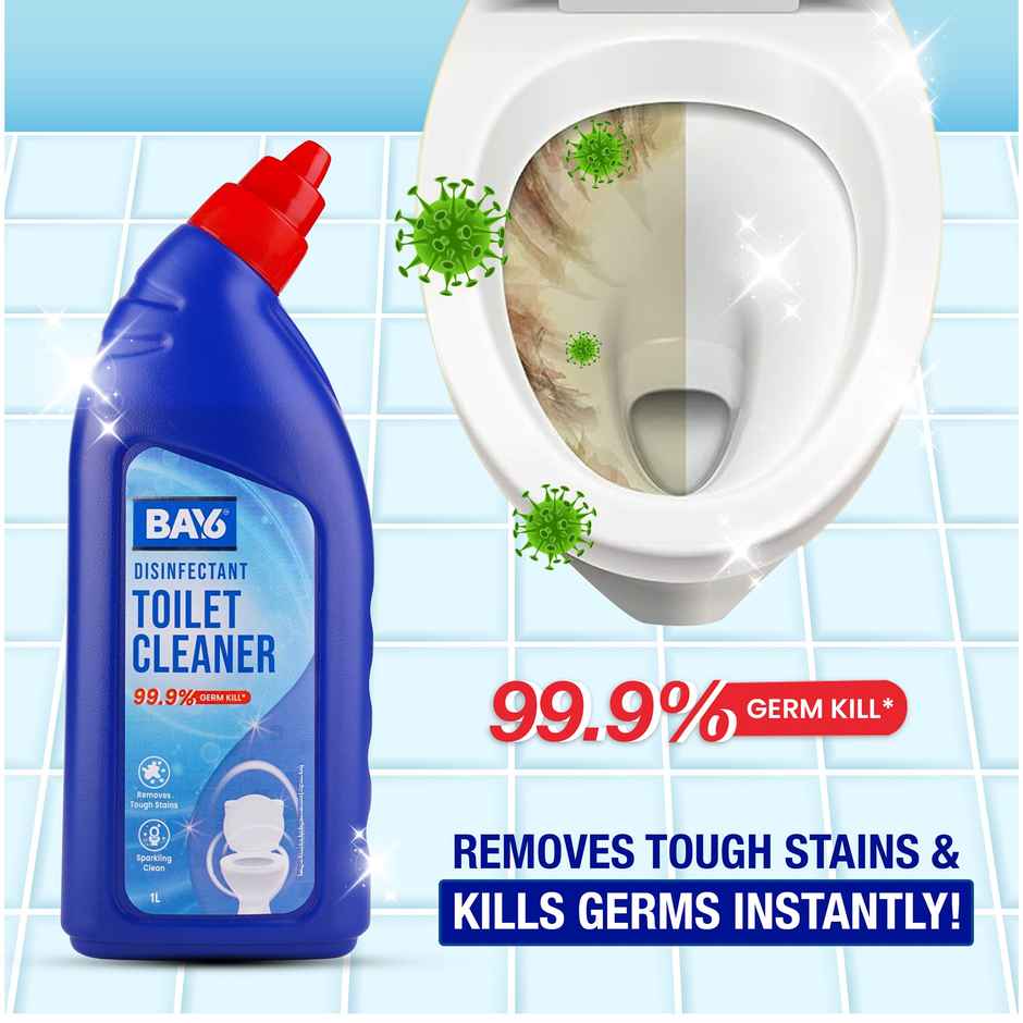 BAY6 Toilet Cleaner Sparkling Clean Disinfectant
