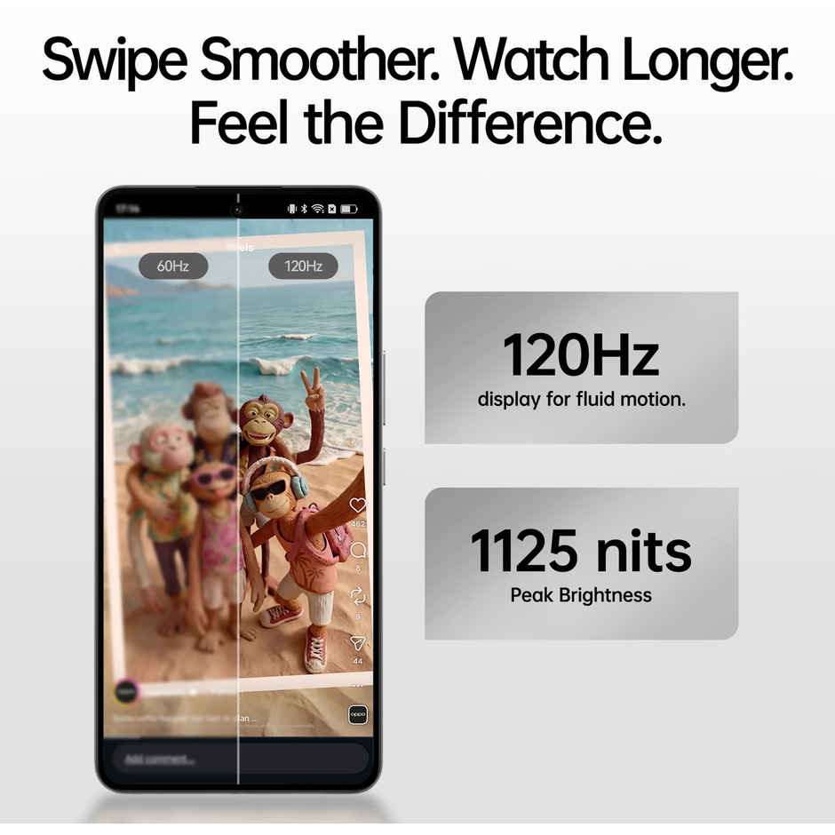 OPPO K14 5G | 6GB RAM, 128GB Storage | Prism White