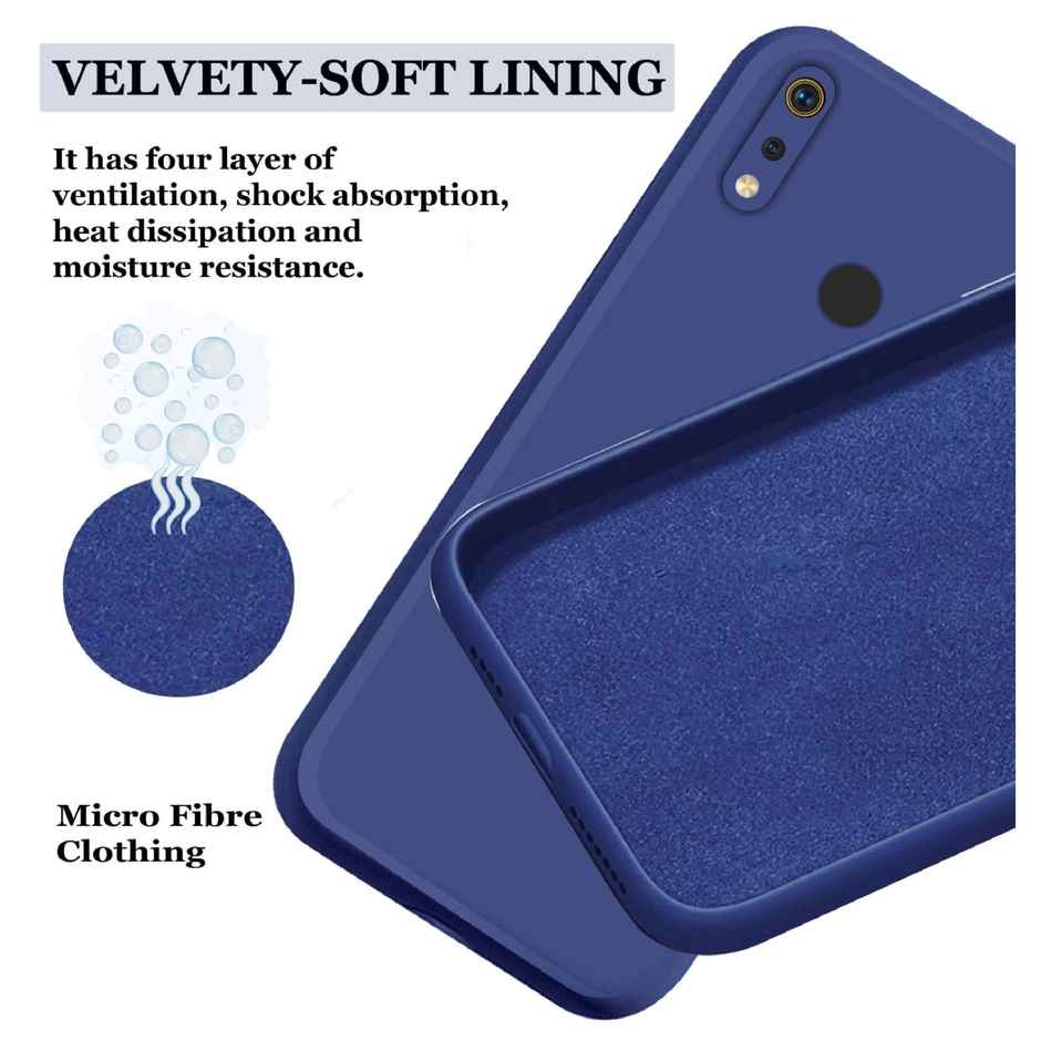 Artistque Case for Realme 3i / Realme 3 Back Case - Plain Liquid Silicone Cover