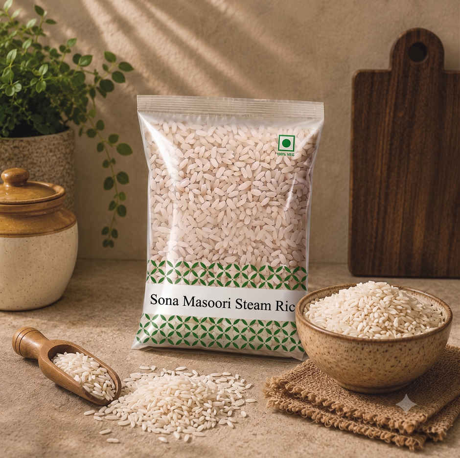 BestValue Sona Masoori Steam Rice