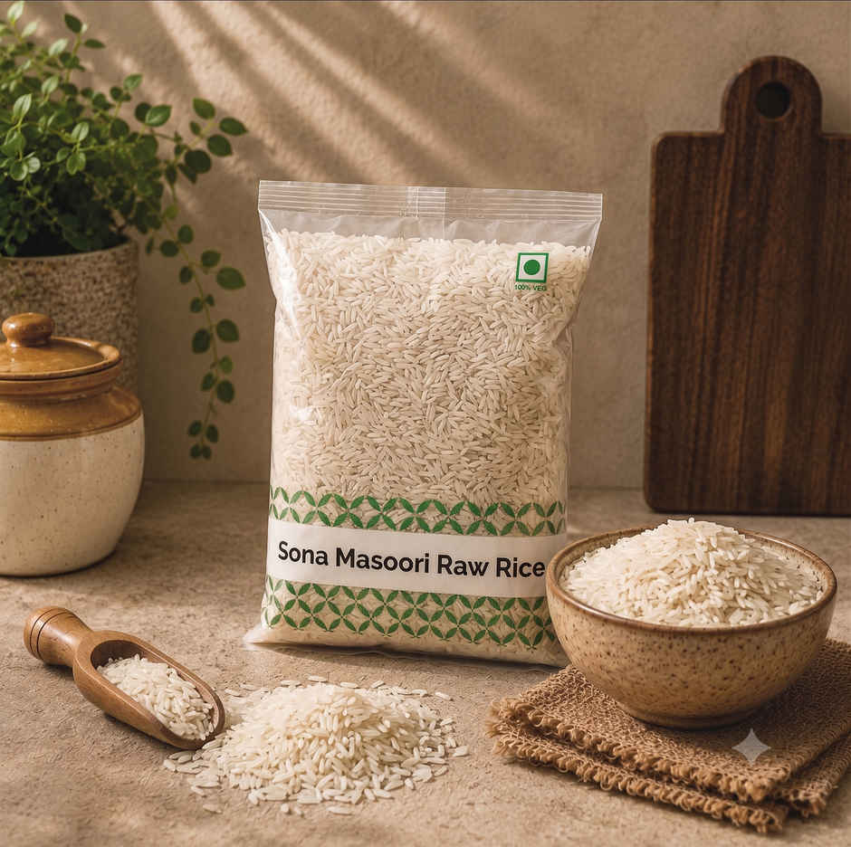 BestValue Sona Masoori Raw Rice