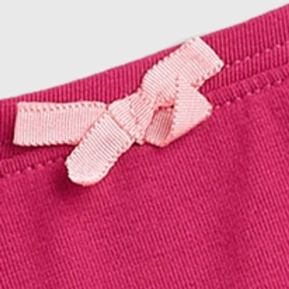 XY Life Hipsters for Girls, Modal, Antimicrobial - Dark Pink+Frost Pink | 5-6Y| Pack Of 2 Panty