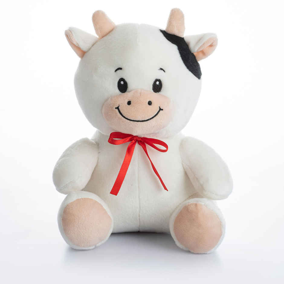 Dimpy Stuff Cow 25Cm White
