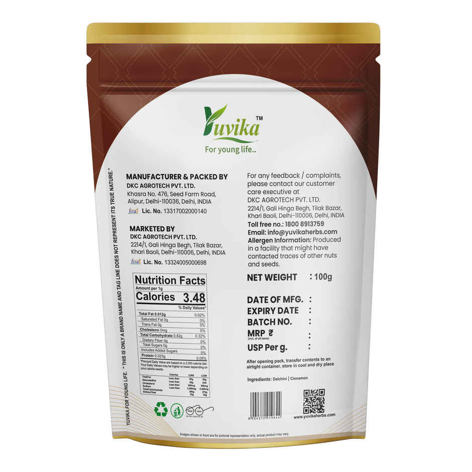 Yuvika Cinnamon Whole | Dalchini