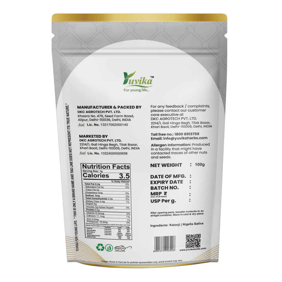 Yuvika Kalonji | Nigella Sativa