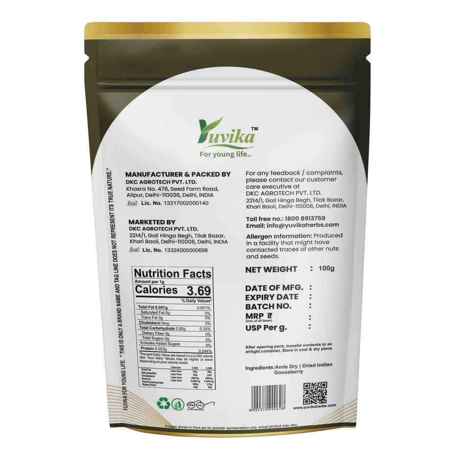 Yuvika Dried Indian Gooseberry