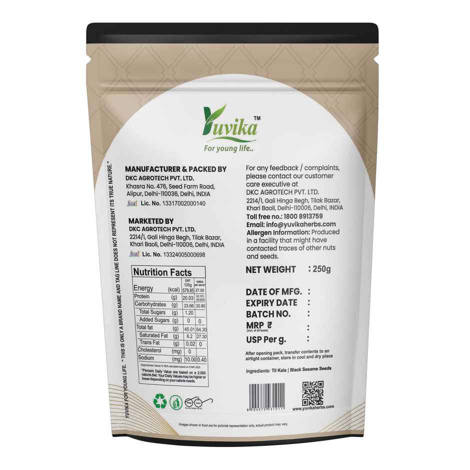 Yuvika Black Sesame Seeds