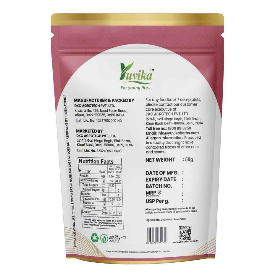 Yuvika Dried Rose Petals