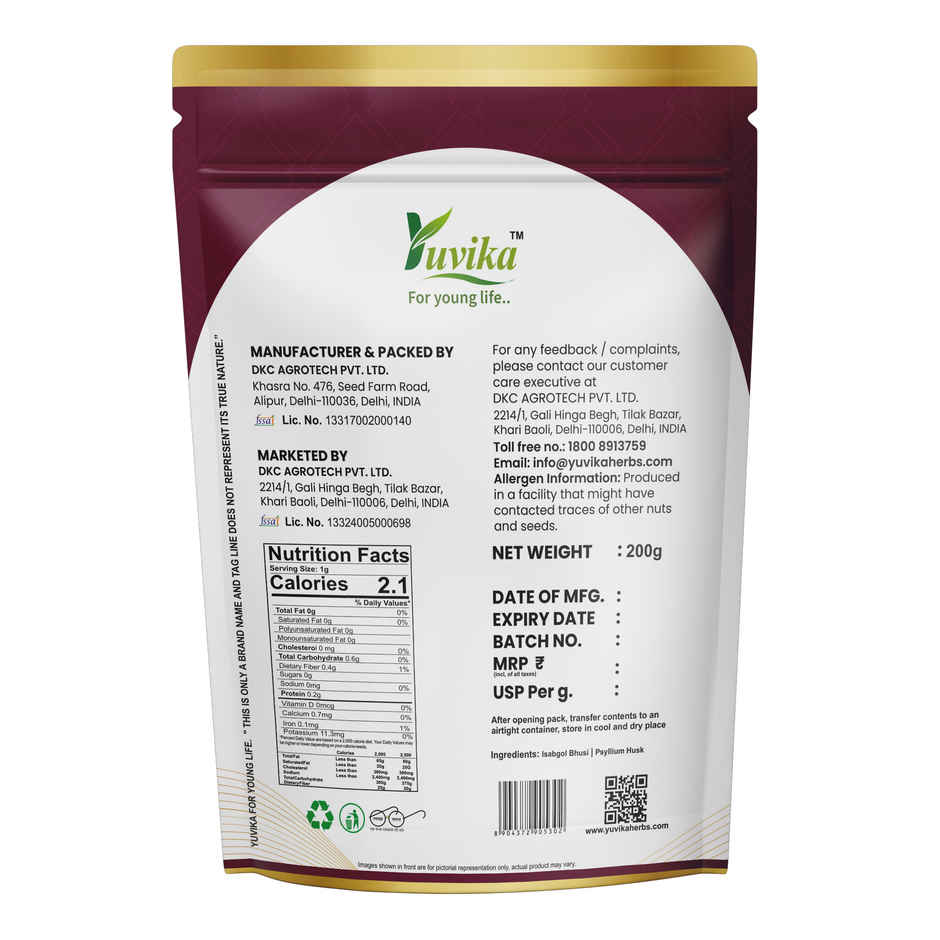 Yuvika Isabgol Bhusi | Psyllium Husk