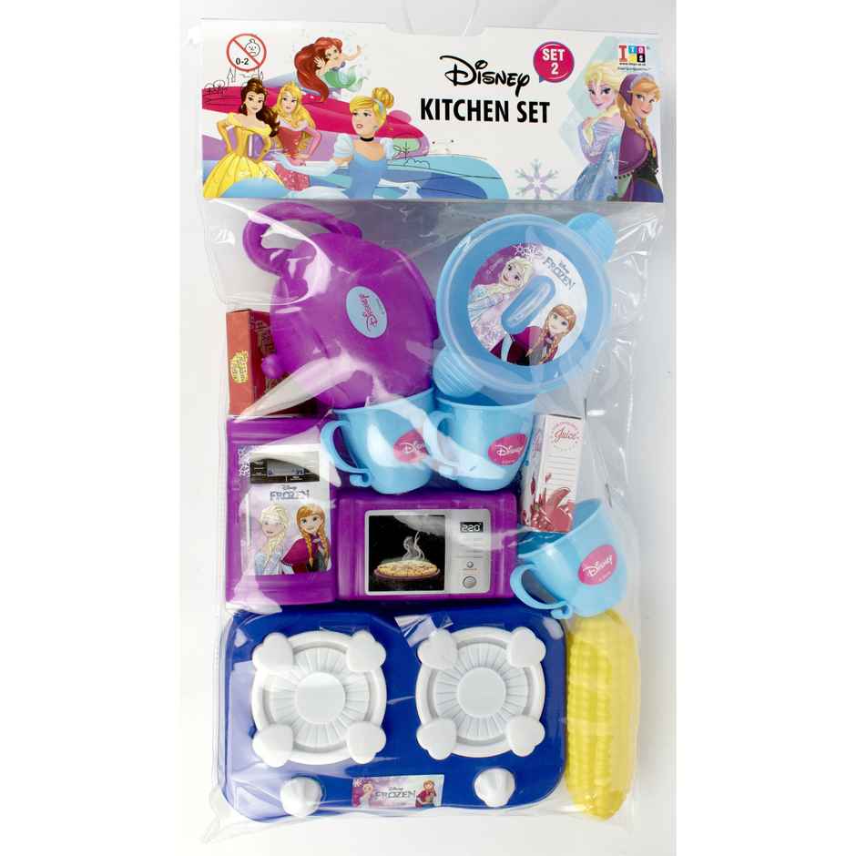 Itoys Kitchen Set 2- Frozen (Colour May Vary)