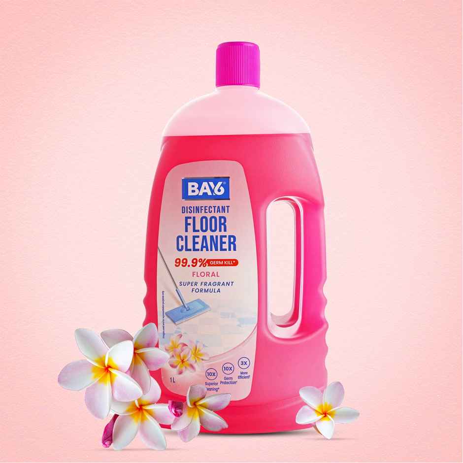 BAY6 Floor Cleaner Super Fragrant Floral Formula