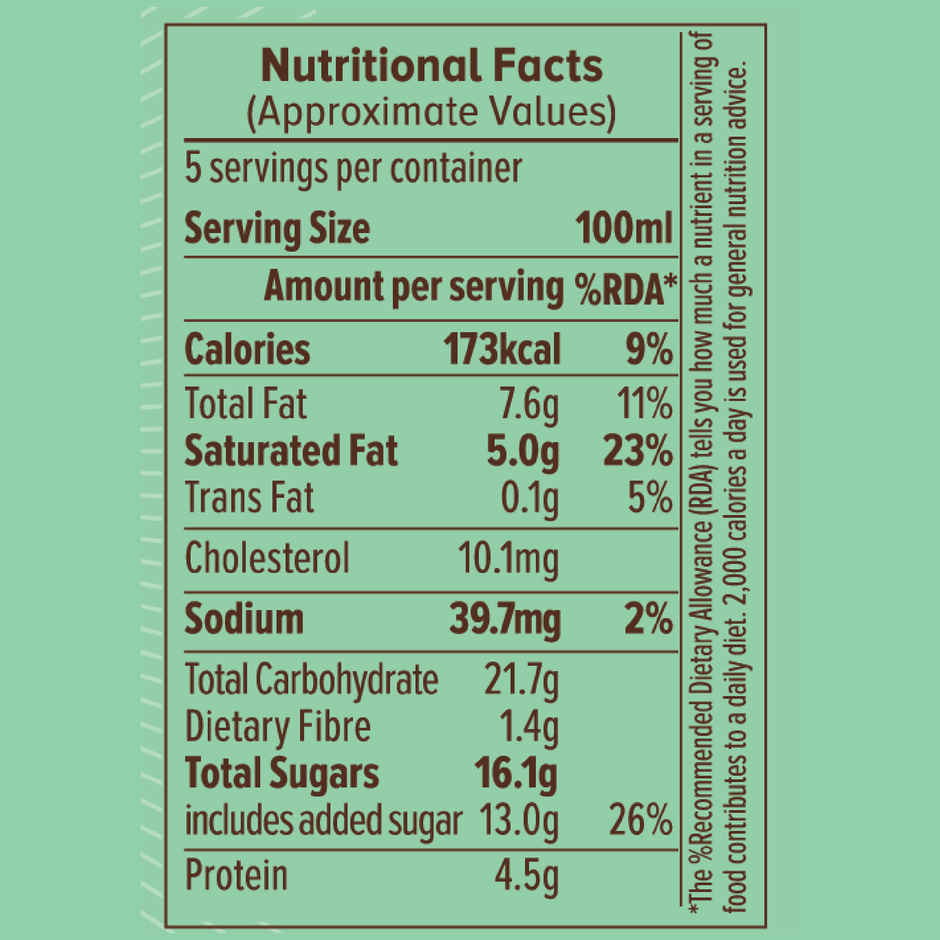 NIC Madagascar Ice Cream Tub | Preservative Free | No Artificial Flavors