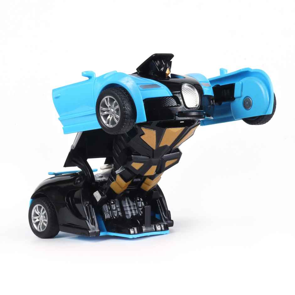 Race N Roll Deforming Friction Car Bug Blue