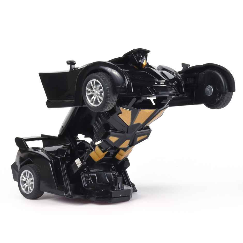 Race N Roll Deforming Friction Car Lam Black