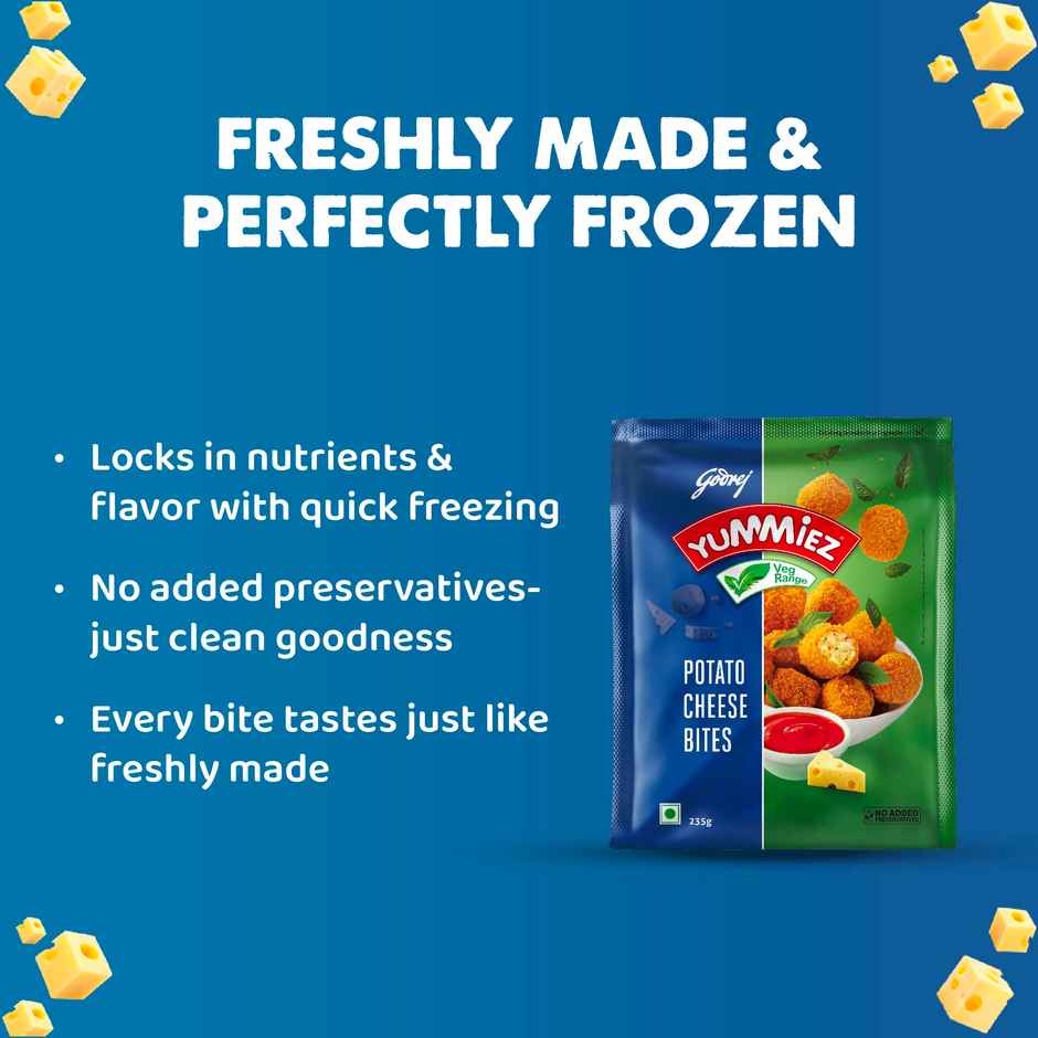 Godrej Yummiez Potato Cheese Bites