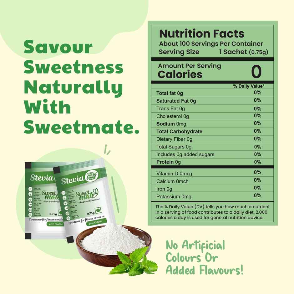 Sweetmate 100 Sachet Pack