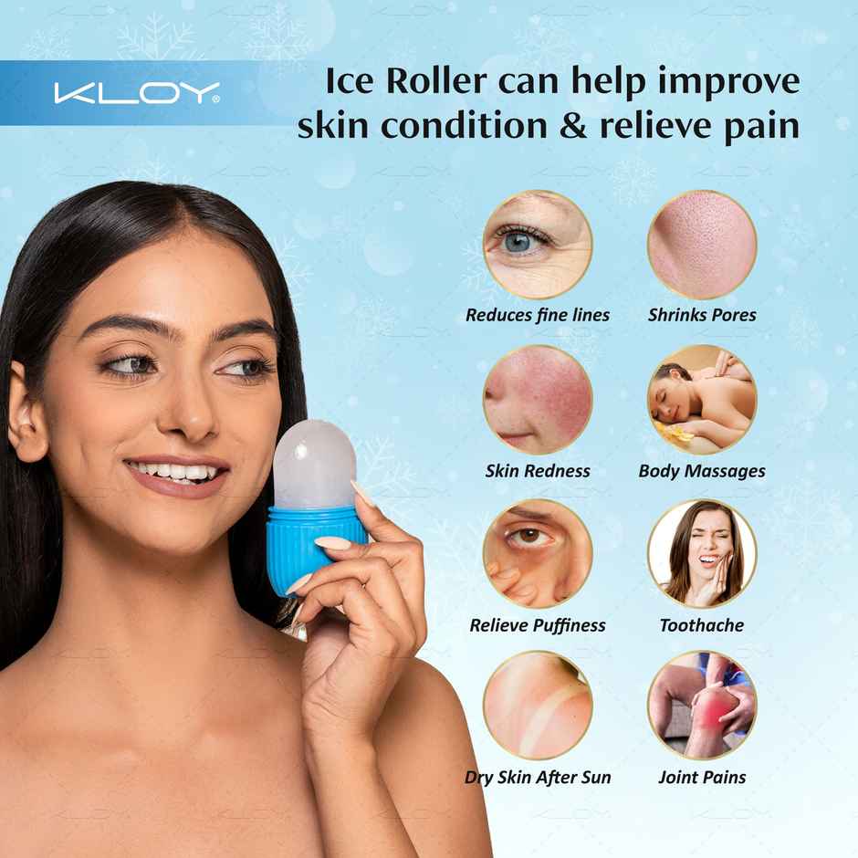 KLOY Face Ice Roller (Colour May Vary)