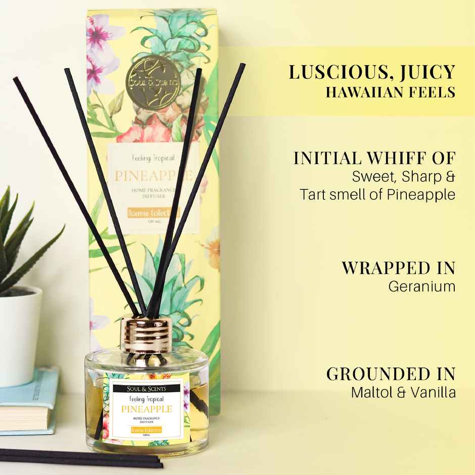 Soul & Scents Pineapple Reed Diffuser