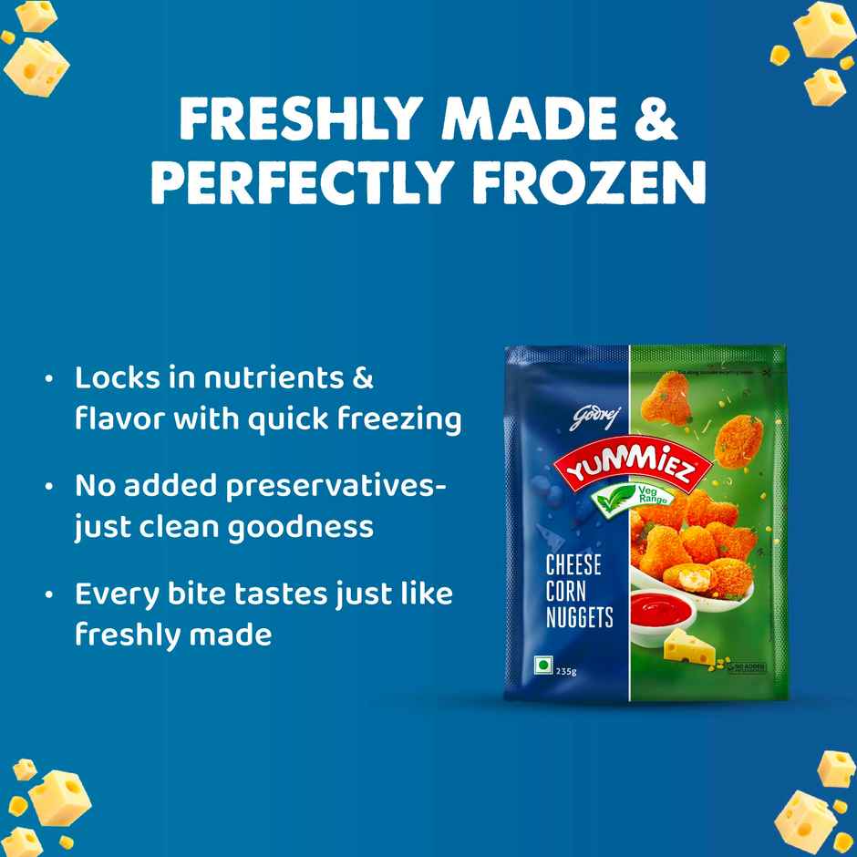 Godrej Yummiez Cheese Corn Nuggets