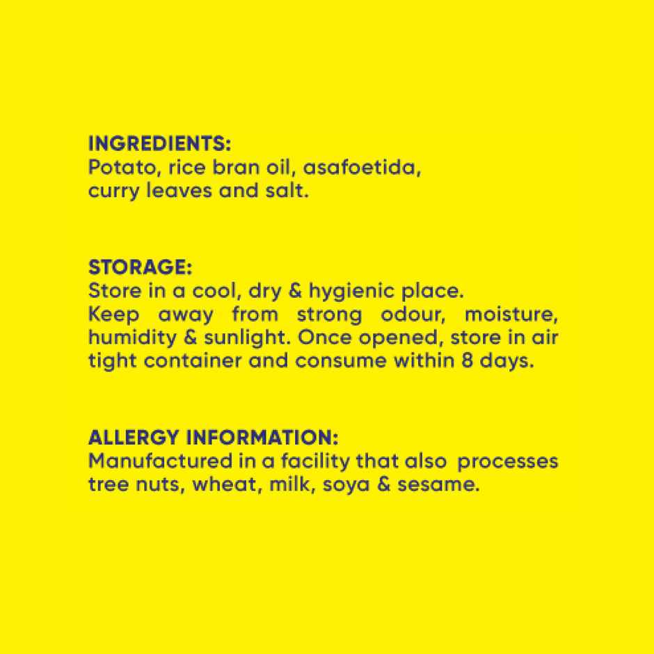 VS Mani Potato Hot Chips Salt, No Palm Oil