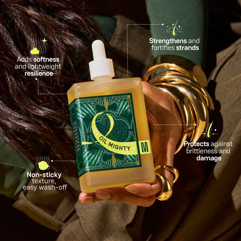Moxie Beauty Oil Mighty Strengthening Hair Oil