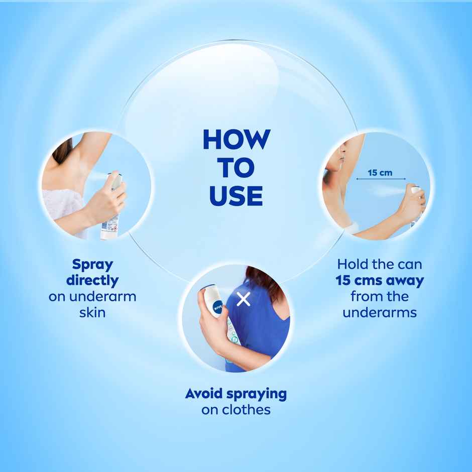 Nivea Women Deodorant Fresh Natural Long Lasting Freshness & 48h Protection