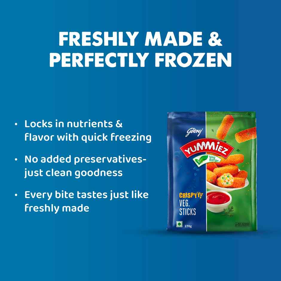 Godrej Yummiez Crispy Veg Sticks