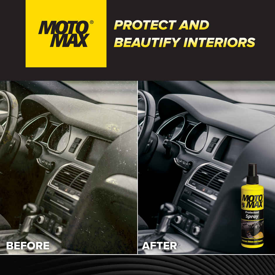 Motomax Protection Spray, Shines and Restores for Cars, Bike, Motorcycle(100ml)