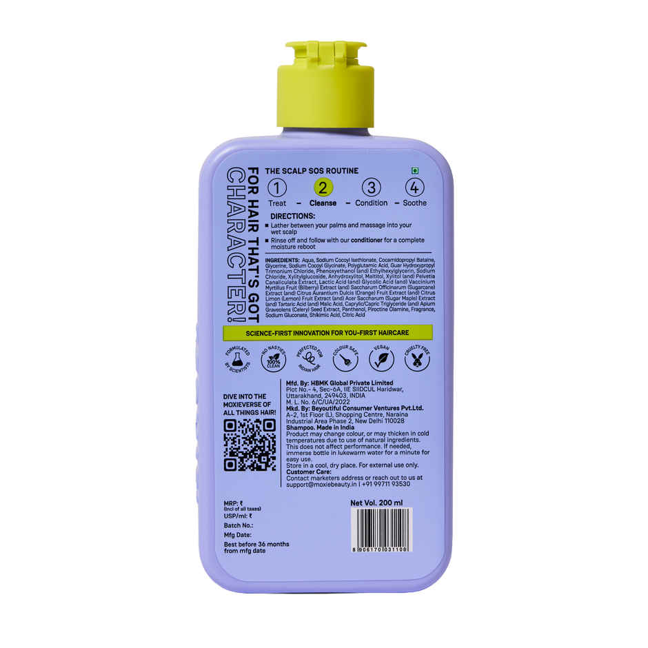 Moxie Beauty Scalp Reviving Shampoo