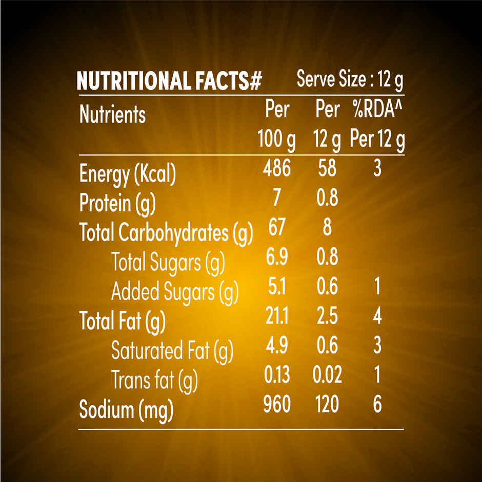 Too Yumm Chilli Achari Karare, 60% Less Saturated Fats, No Palm Oil Healthy Crisps Namkeen