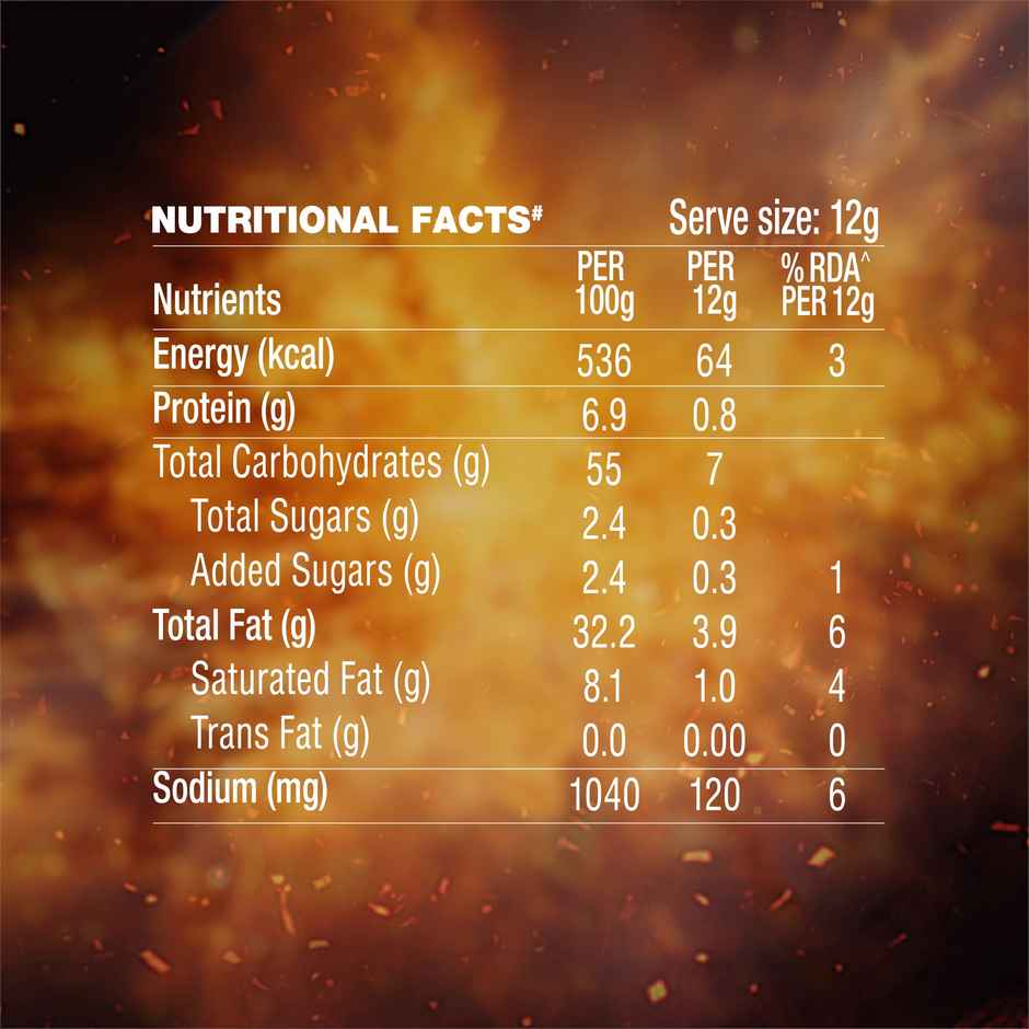 Too Yumm! Bhoot Potato Chips Spicy Chilli Flavour Chips | No Palm Oil Snacks