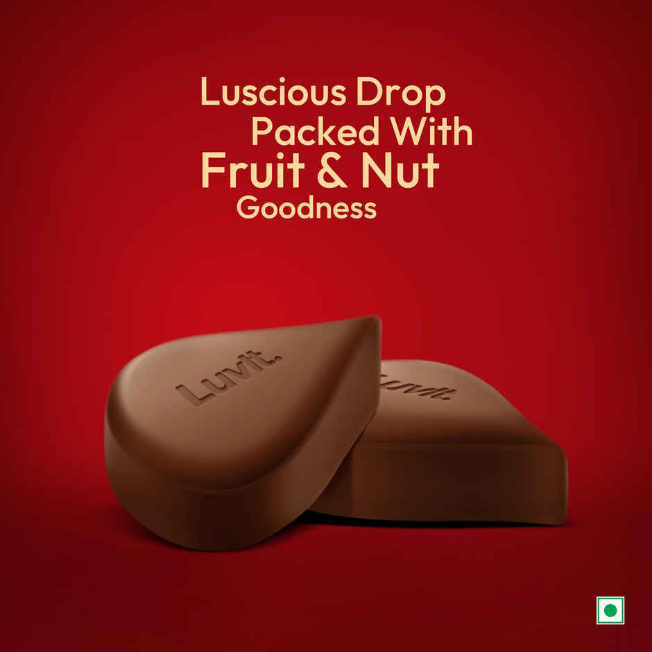 Luvit Luscious Fruit & Nut Chocolate Bar