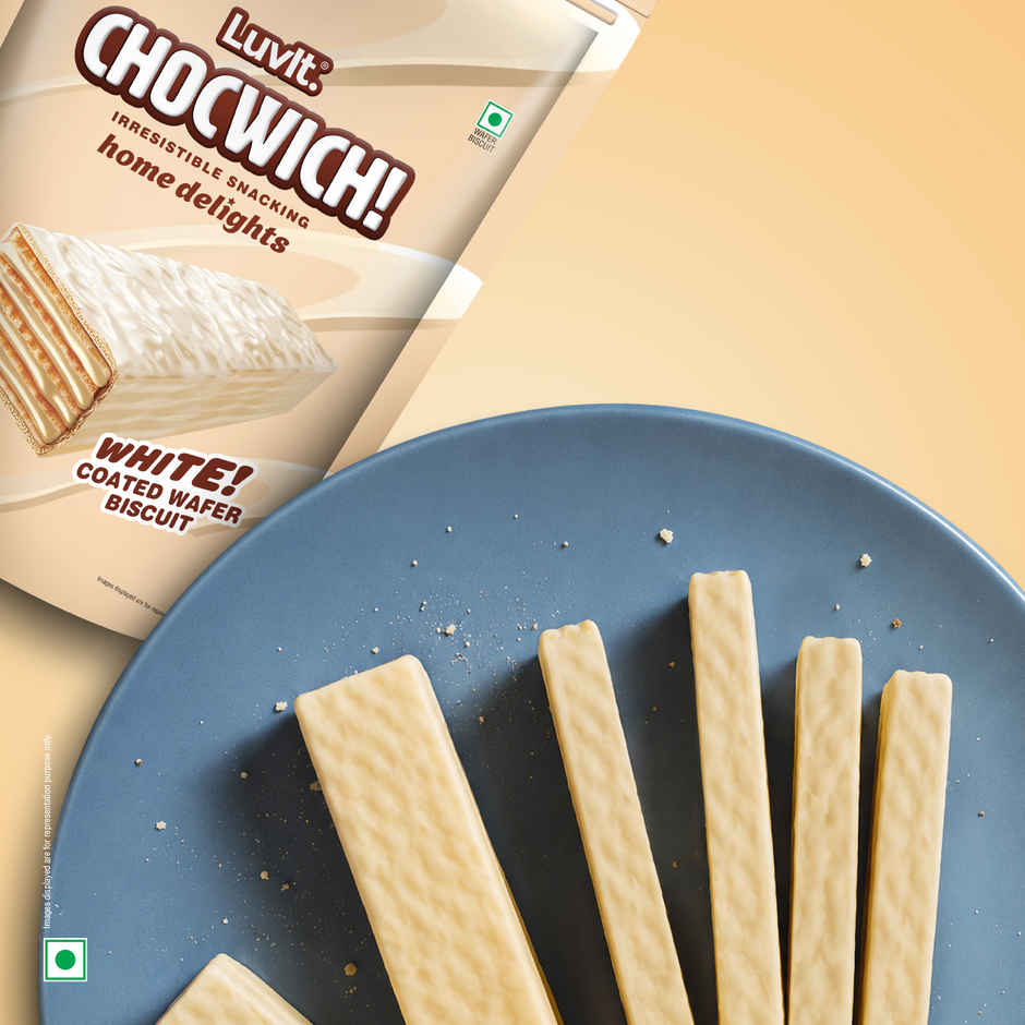 Luvit Chocwich White Home Delights Wafer Biscuits
