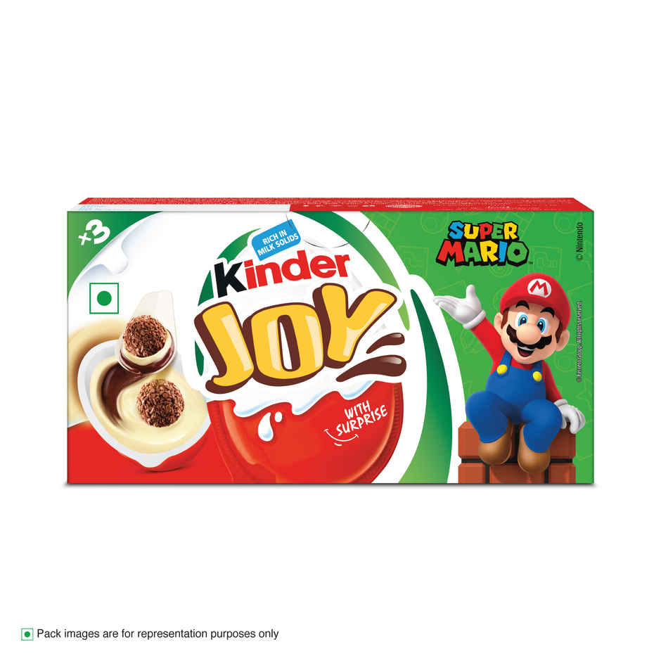 Kinder Joy Super Mario | Pack Of 3 