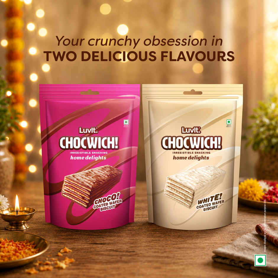 Luvit Chocwich White Home Delights Wafer Biscuits