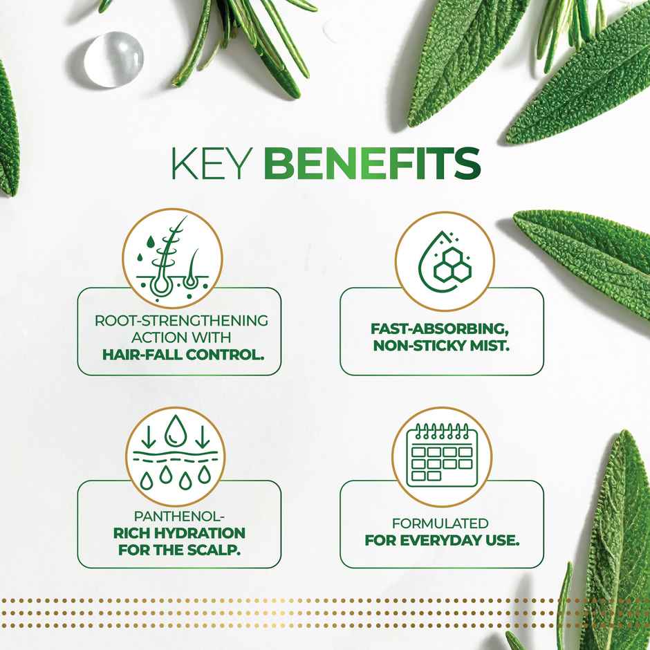 Streax Rosemary Water Spray for Hair Growth