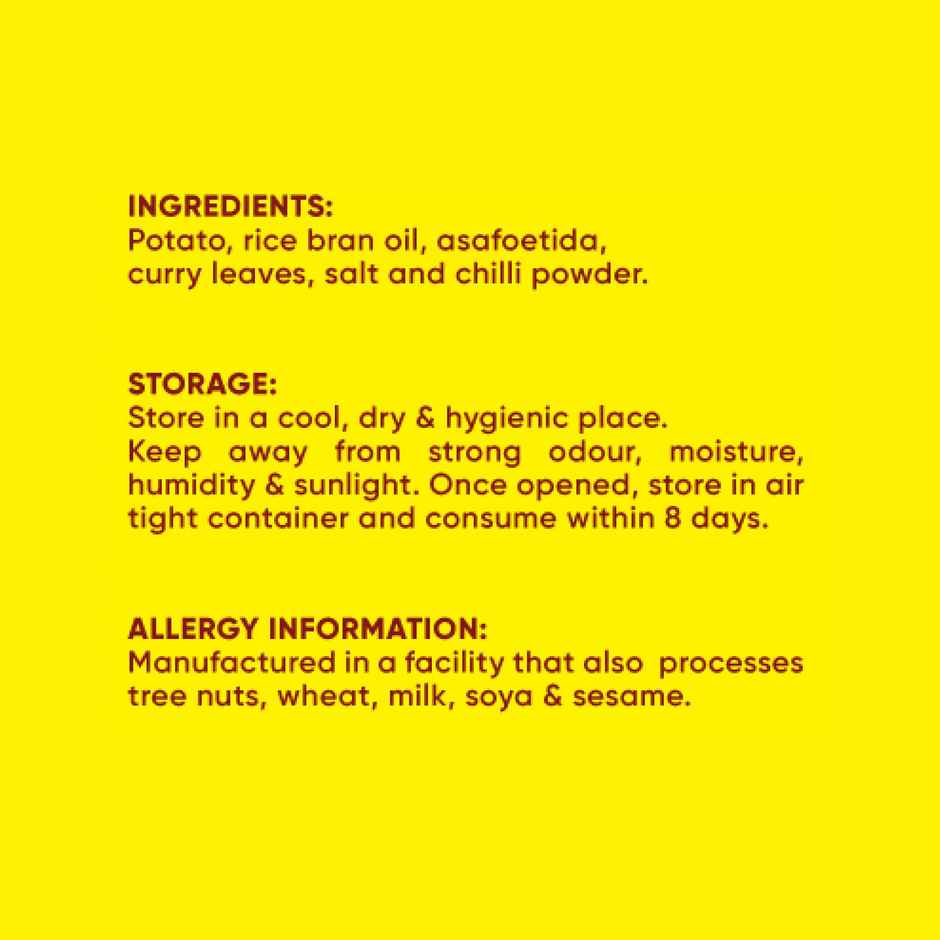 VS Mani Potato Hot Chips Chilli, No Palm Oil