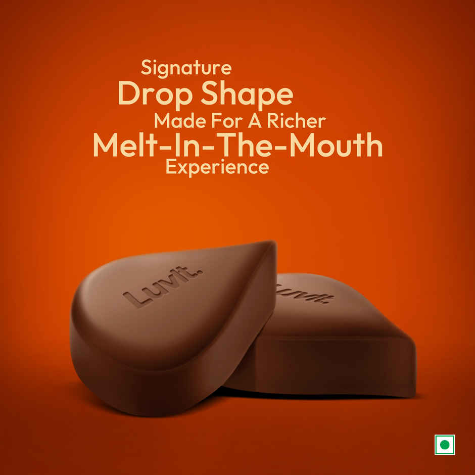 Luvit Luscious Roasted Almond Chocolate Bar