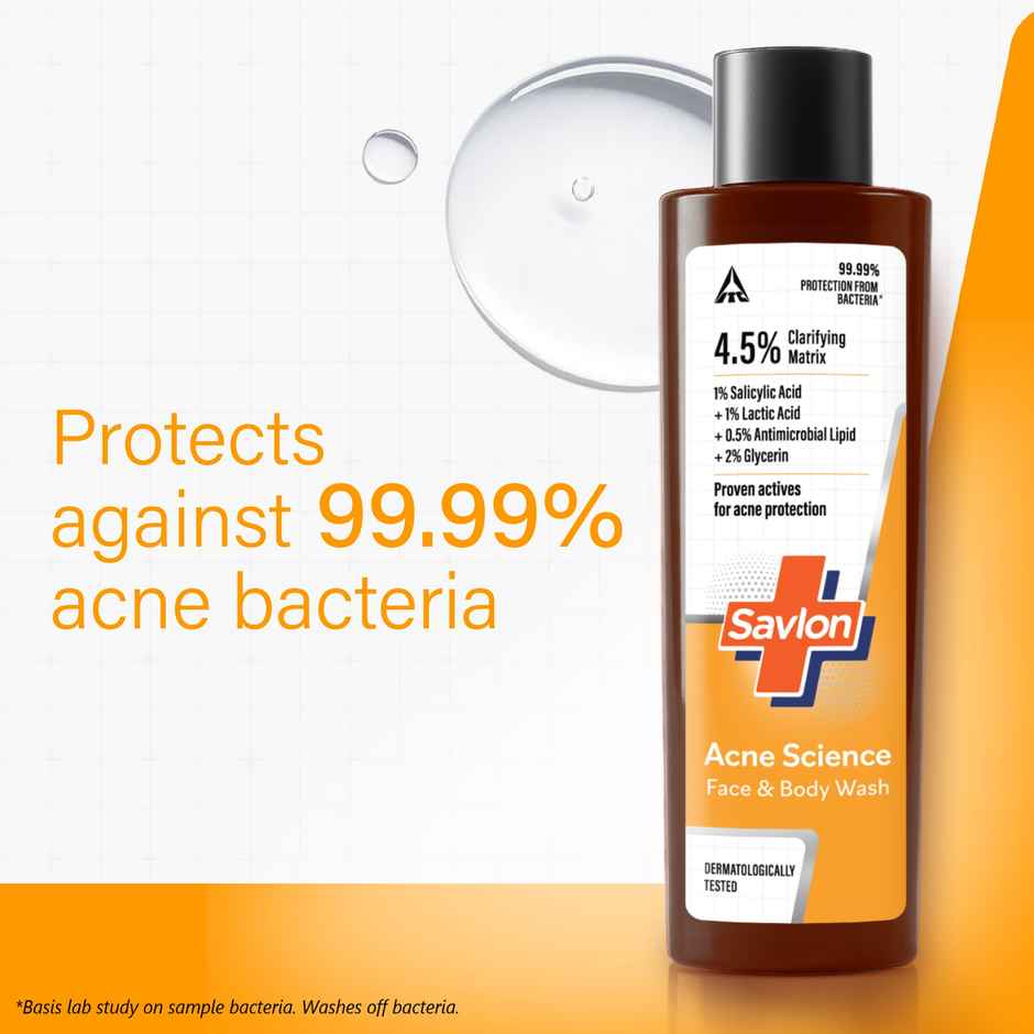 Savlon Acne Science Face & Body Wash