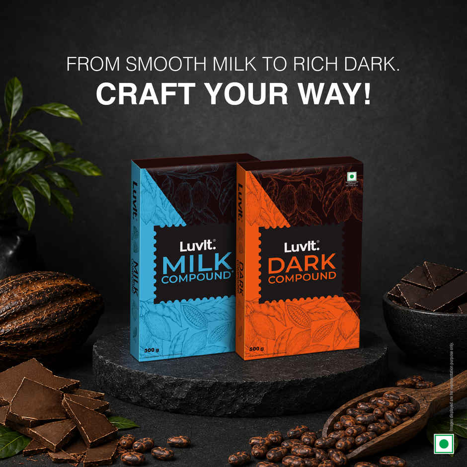 Luvit Dark Compound Chocolate Bar