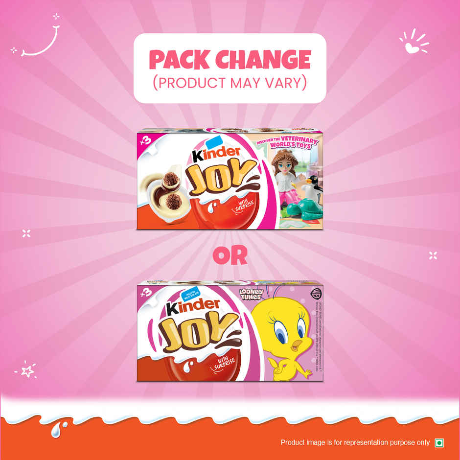 Kinder Joy Pink | Chocolate | Assorted