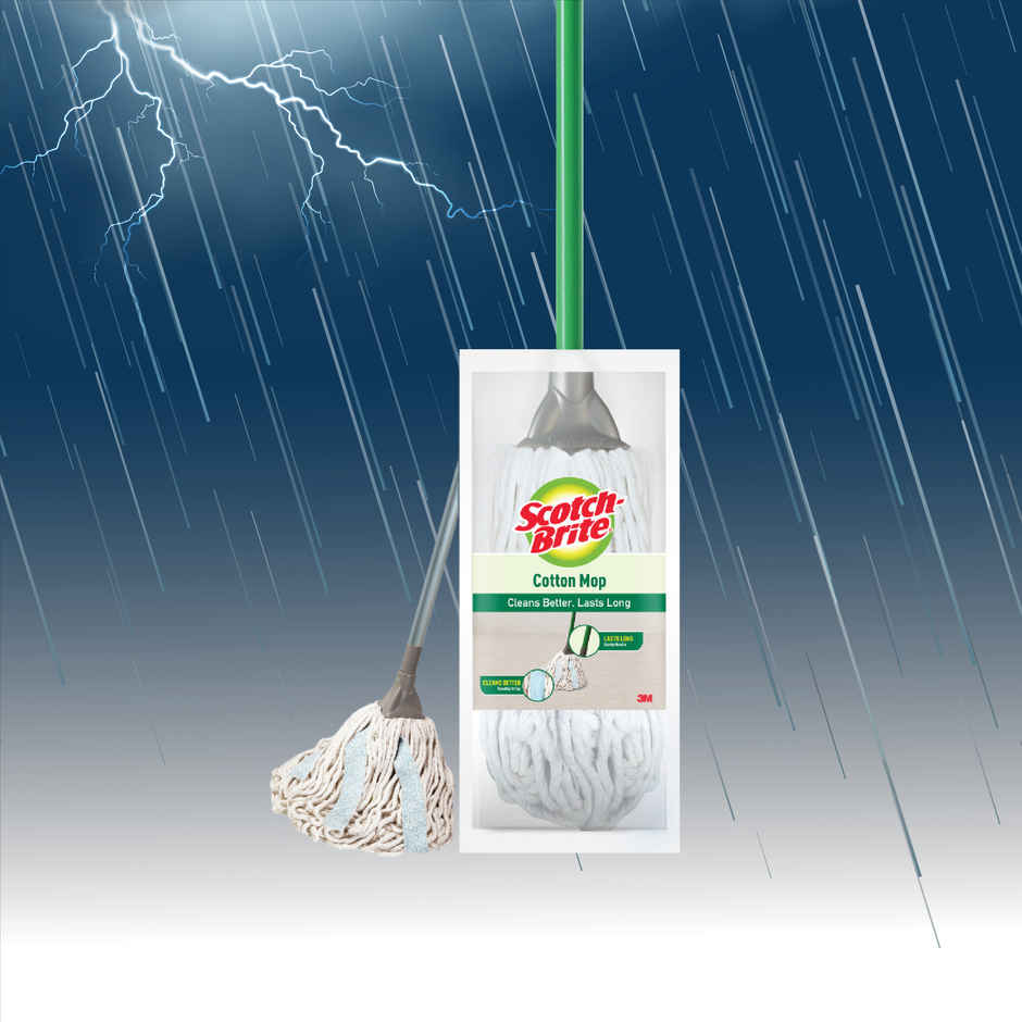 Scotch-Brite Cotton Mop With Telescopic Handle