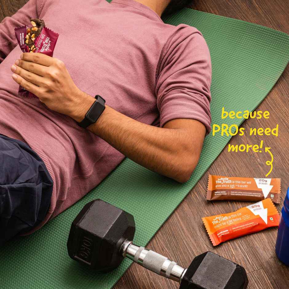 The Whole Truth 20g Protein Coffee Cocoa Protein Bar