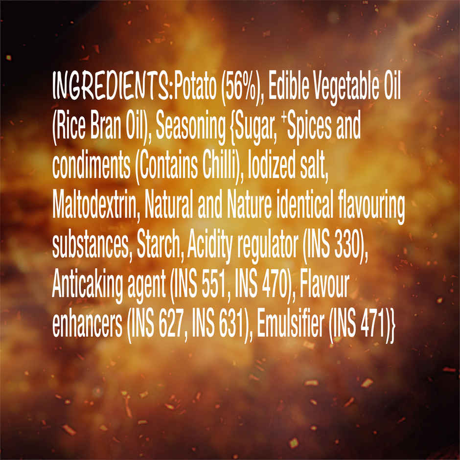 Too Yumm! Bhoot Wafers | Bhut Jolokia flavour | Spicy Chilli Potato Chips