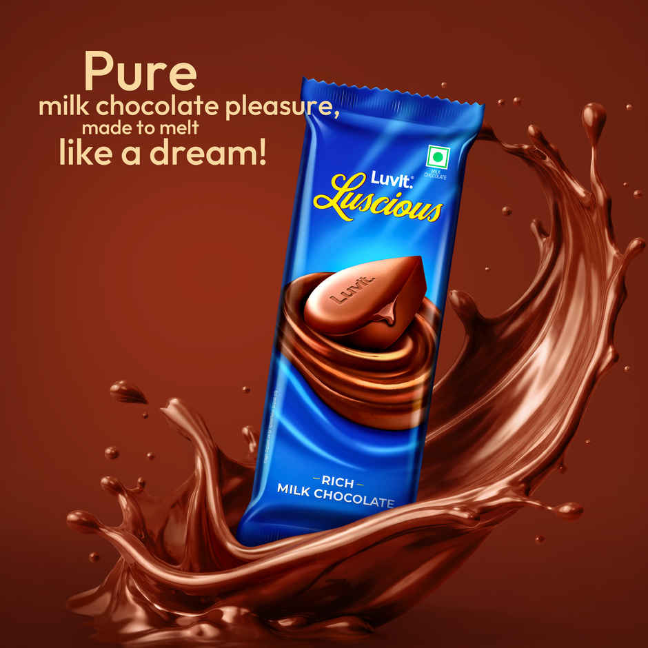 Luvit Luscious Milk Chocolate Bar