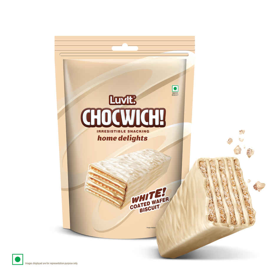 Luvit Chocwich White Home Delights Wafer Biscuits