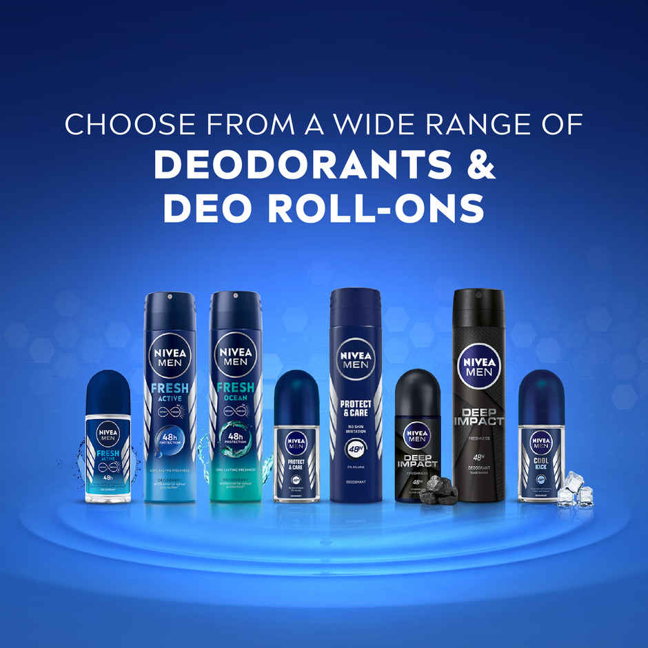 Nivea Men Deodorant Protect & Care No Skin Irritation | 48h Freshness