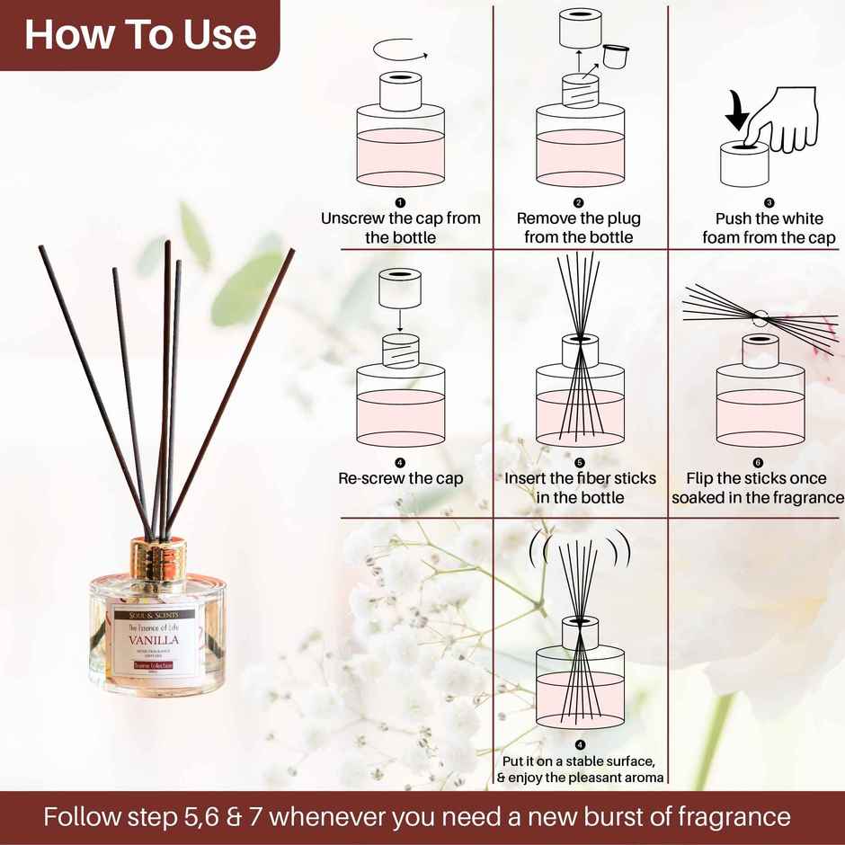 Soul & Scents Vanilla Reed Diffuser